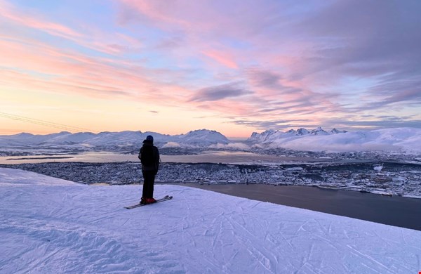 Skiën in Tromsø, Noorwegen!